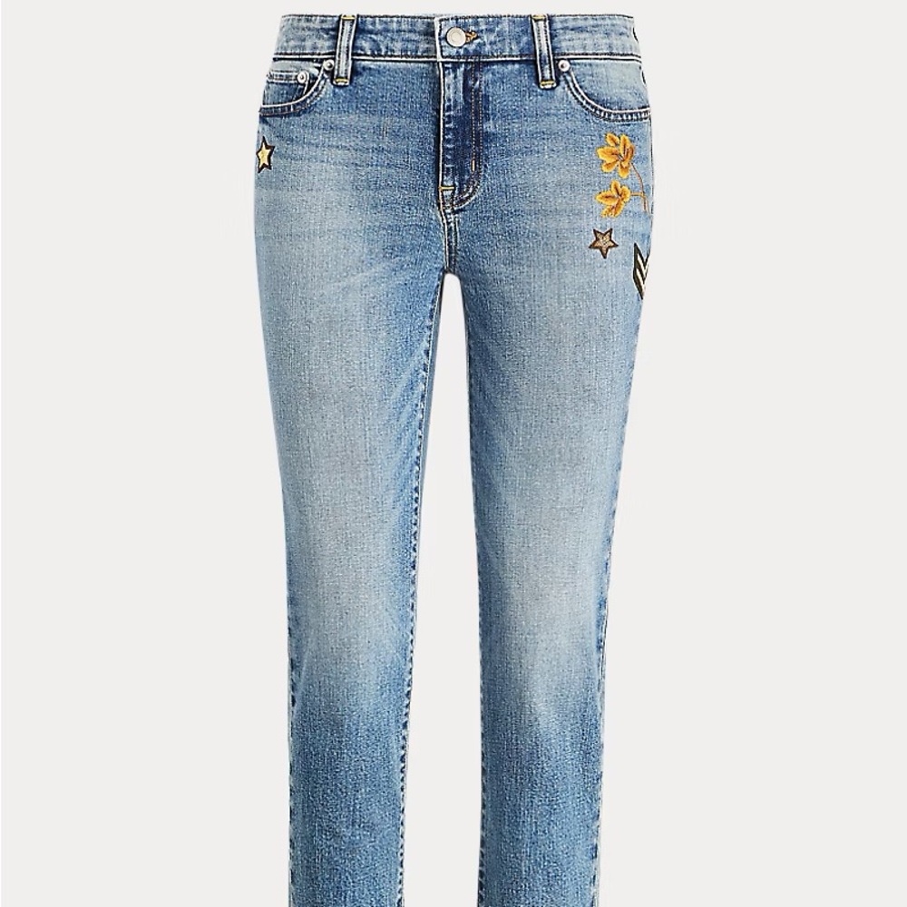 Lauren Ralph Lauren Estate Crop Jean - Picture 4 of 6